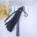 Wholesale Keyring Handmade Leather Tassel Keychain For Bag